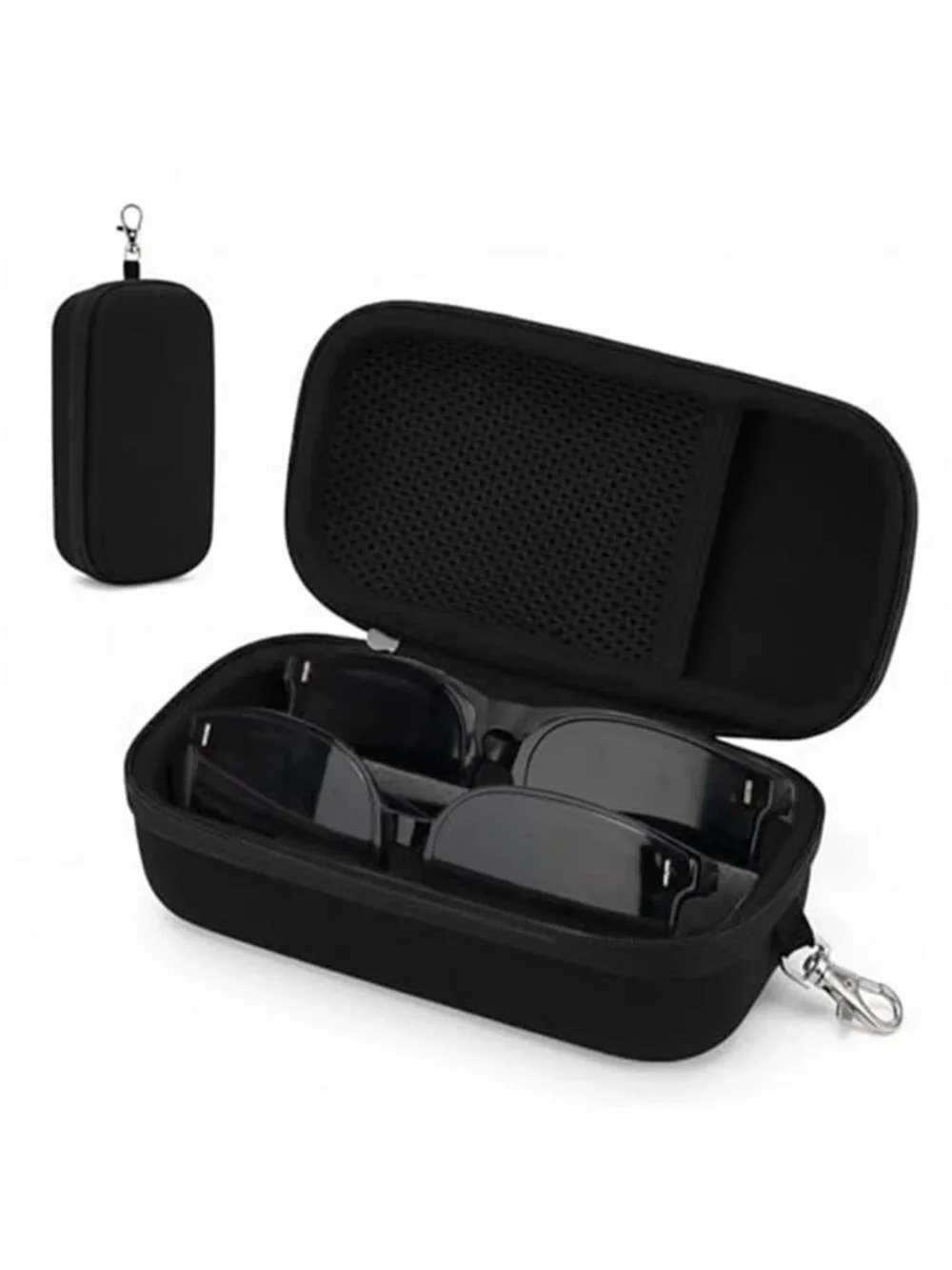 Double Eyeglasses Case Hard Shell